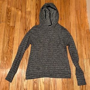 Lulu Lemon Rest Less Pull Over Size 4, Heather Gray